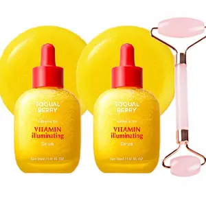 (Free Gift: Facial Massage Stick) EQQUALBERRYIEQQUALBERRY Vitamin Brightening Serum | 4%Niacinamide+ Brightening Vitamin C Facial Serum30ml
