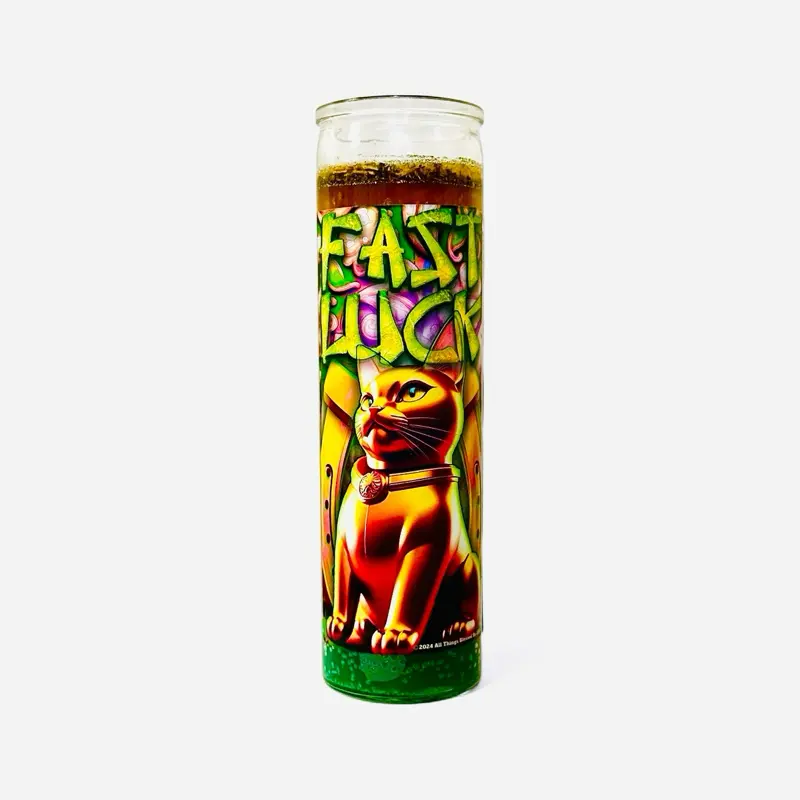 Fast Luck Candle - May manifest good luck, abundance, success, online success, luck in love, gambling, court cases