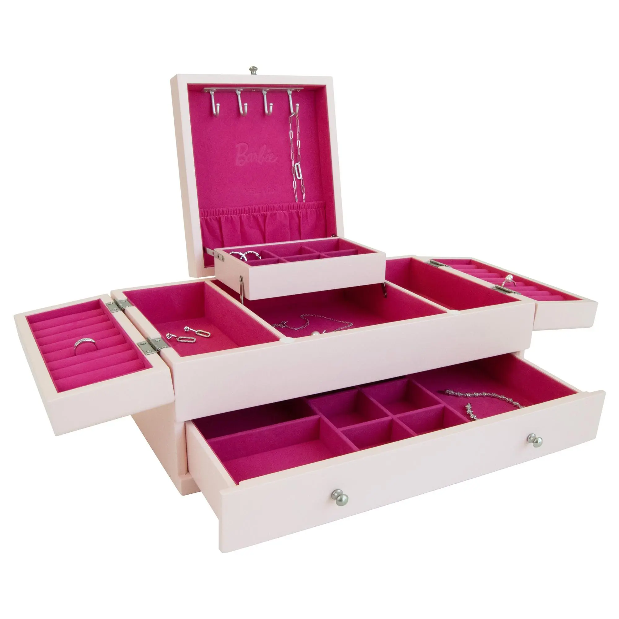 Barbie Baubles & Bling Wooden Jewelry Box by Mele and Co