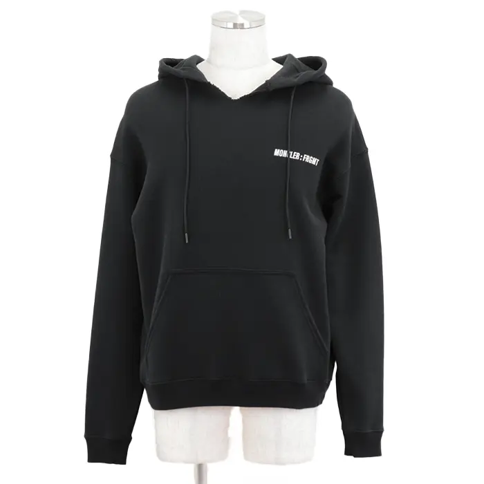 Pre-owned MONCLER Cotton Small Leather Goods Genius MAGLIA C CAPPUCCIO Sweatshirt