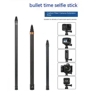 for Insta360 Extended Edition Selfie Stick, Tripod stabilizer, for Insta360 Ace/Ace Pro/Pro 2/GO3/GO Ultra/ONEX2/X3,DJI Osmo Action 5 Pro/4/3/360/Pocket 3, Perfet for Self-Media Video, Photography Accessories for Holiday Travel, Multi-model Compatibility