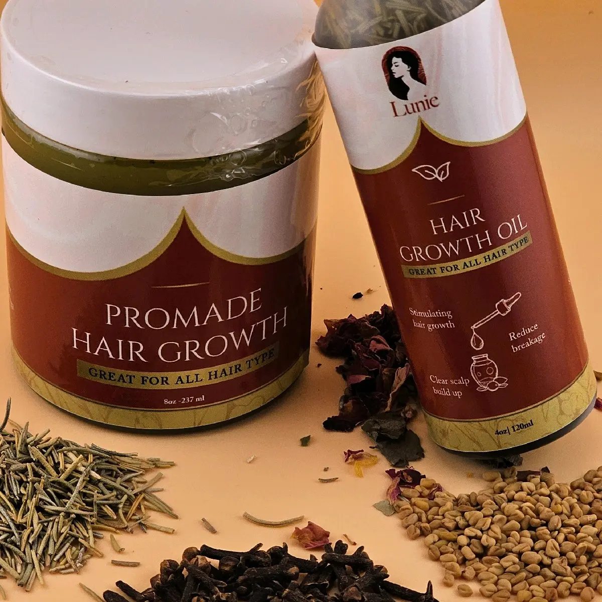 lunie hair growth oil