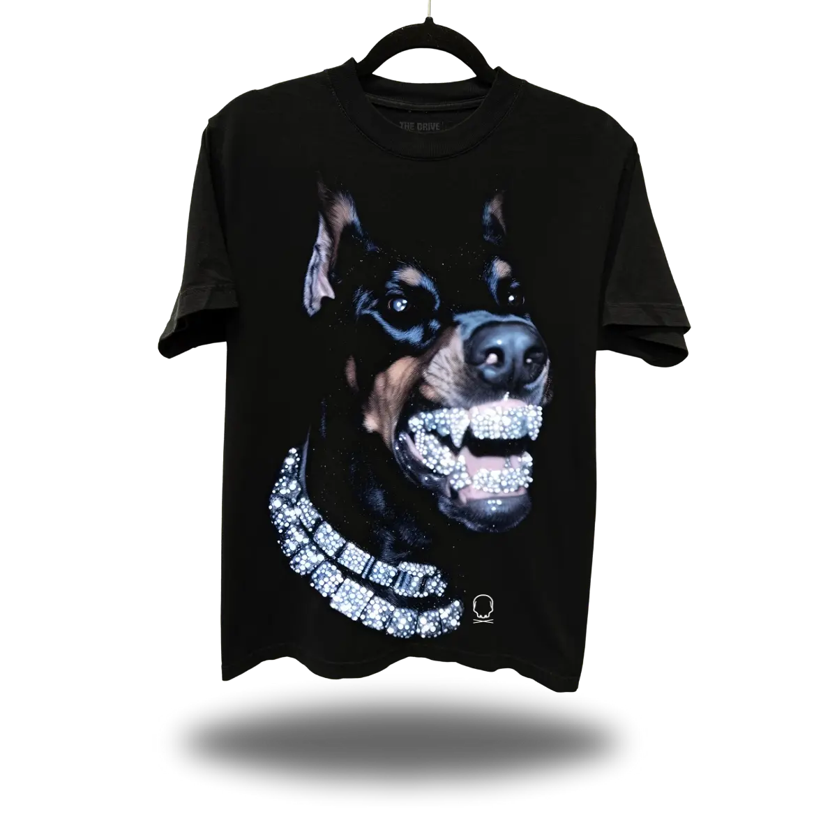 DOG IN ME BLACK OVERSIZED TEE