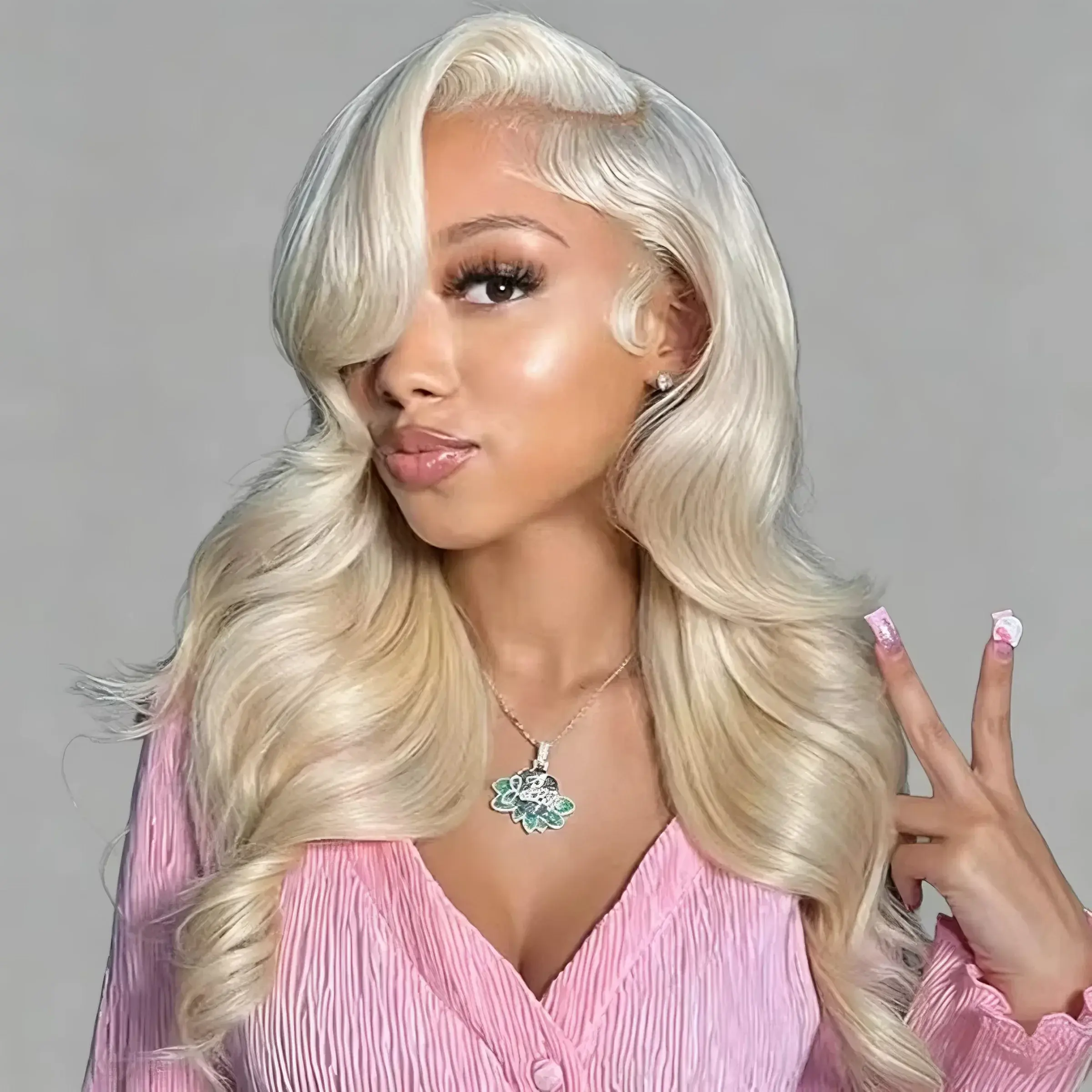 [Free Upgraded] 13X6 HD Transparent Lace Front Wig Human Hair 180% Density Raw Brazilian Human Hair Wave and Straight Pre Plucked With Baby Hair Drawstring Wigs ColorThick Natural Suitable For Beginners Women #SummerVibes #Dealsforyoudays