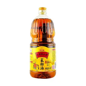 JINLONGYU 1.8L Cold-Pressed Rapeseed Oil - Authentic Sichuan Cuisine Cooking Oil, Chef Recommended