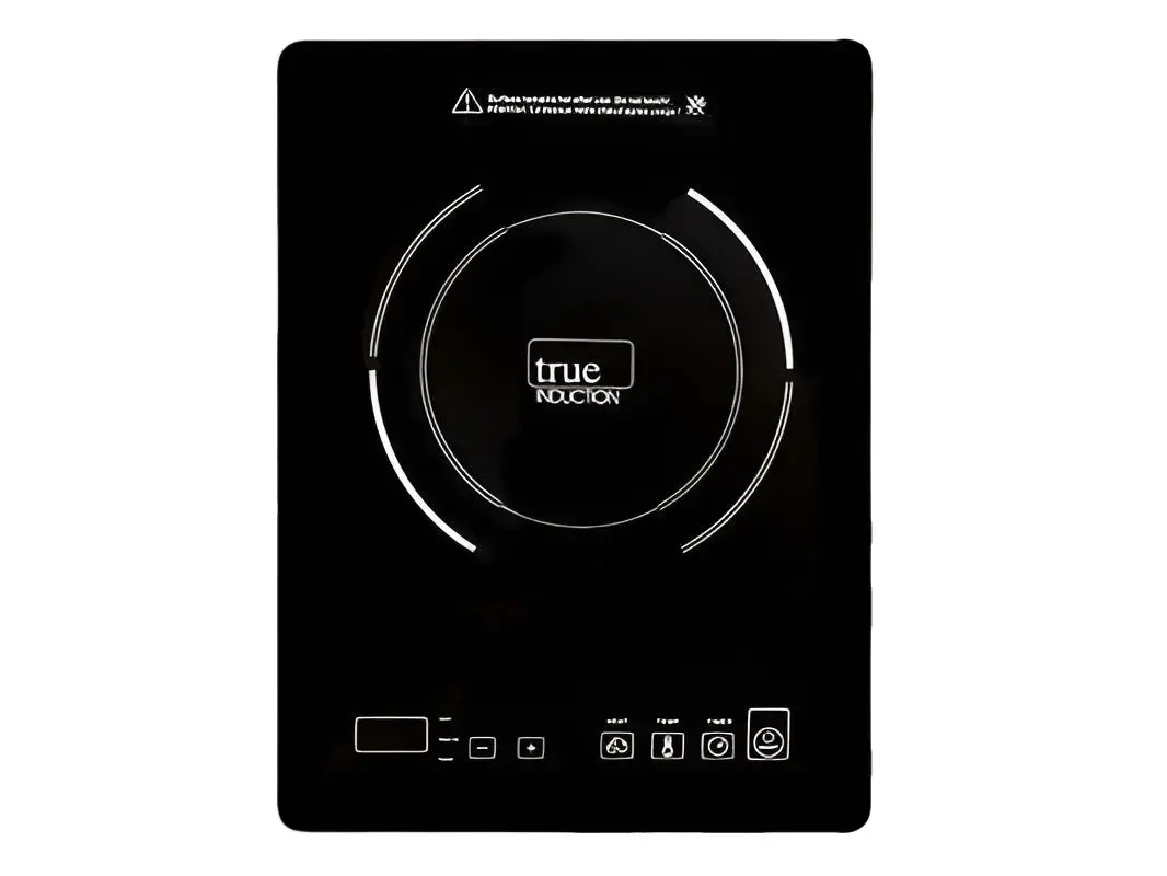 True Induction TI-1B Single Burner Induction Cooktop UL858 Certified  1750W  Built-In or Portable