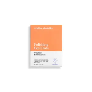 Face Neck & Décolletage Peel Pads - Set of 5 Towelettes with AHAs BHAs & PHAs for Exfoliation and Glowing Skin