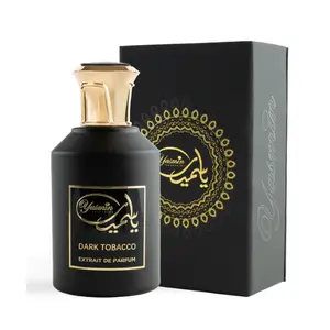 Dark Tabacco Perfume Eau De Parfum Unisex 100ml | Long Lasting Luxury Spicy Woody Musky Fragrance for Men & Women | Oud Vanilla Patchouli Warm Exotic Scent | Premium Gift Perfume