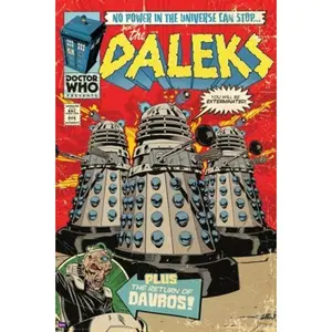 Doctor Who Daleks Comic Poster