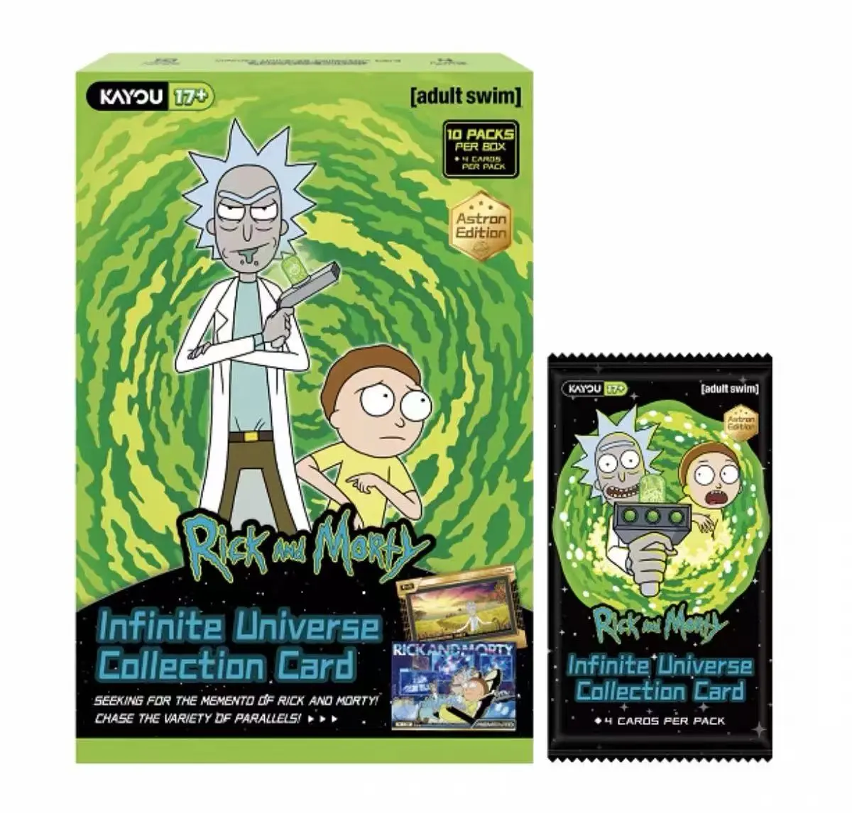 Kayou-Offical Rick and Morty Infinite Universe Rick & Morty Collectible Cards