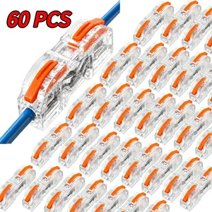 Wire Splice Connectors - No Stripping, No Soldering, Durable Reliable Connectors, Fast Plug-In for LED Strips & Home Wiring, Secure Lock, DIY Modular Easy Assembly
