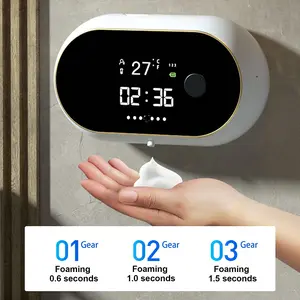 Automatic Foam Hand Washer, Sensor Soap Dispenser, Wall Mounted Smart Hand Soap Dispenser, Usb Charging For Commercial _hotel