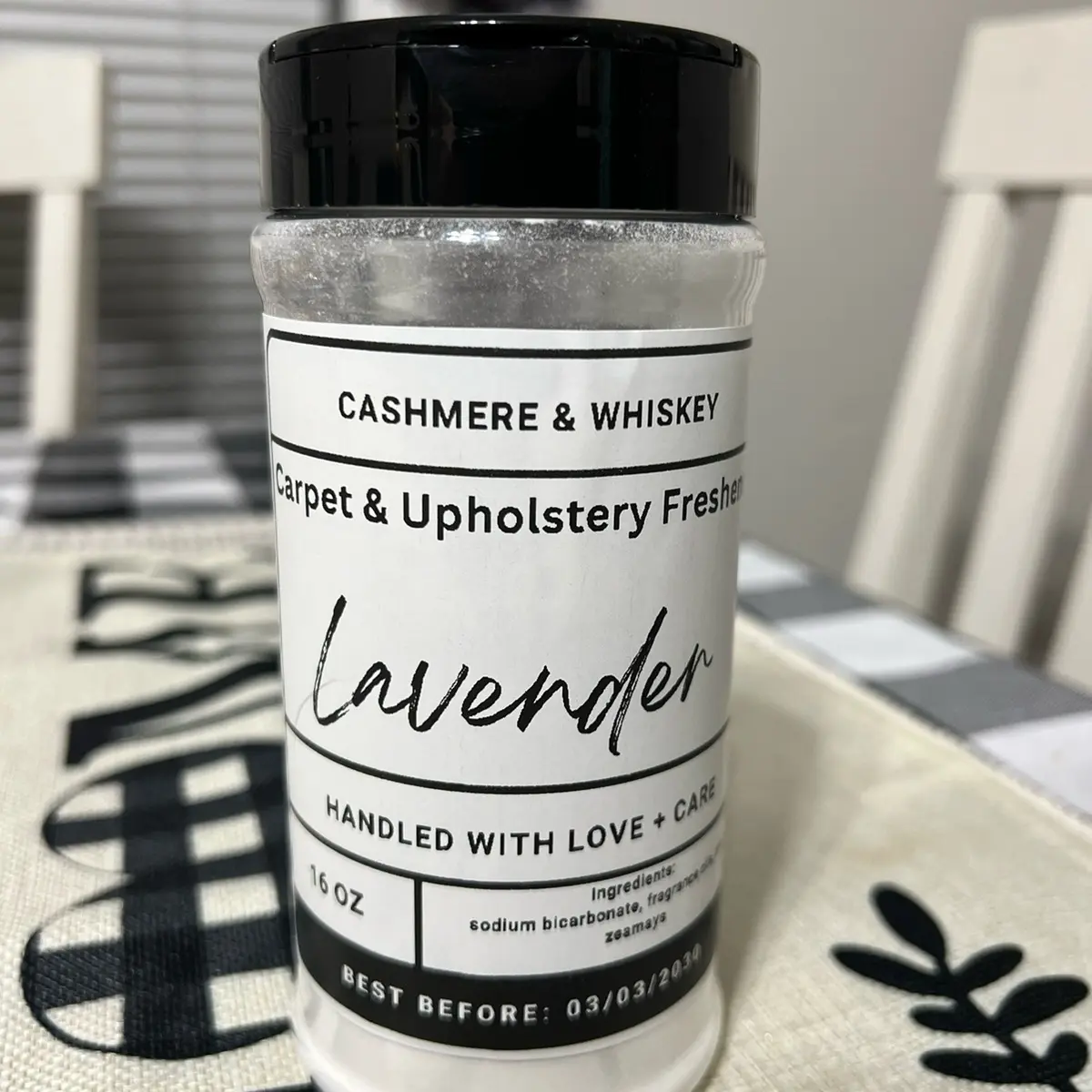 Luxury Carpet and Upholstery powder