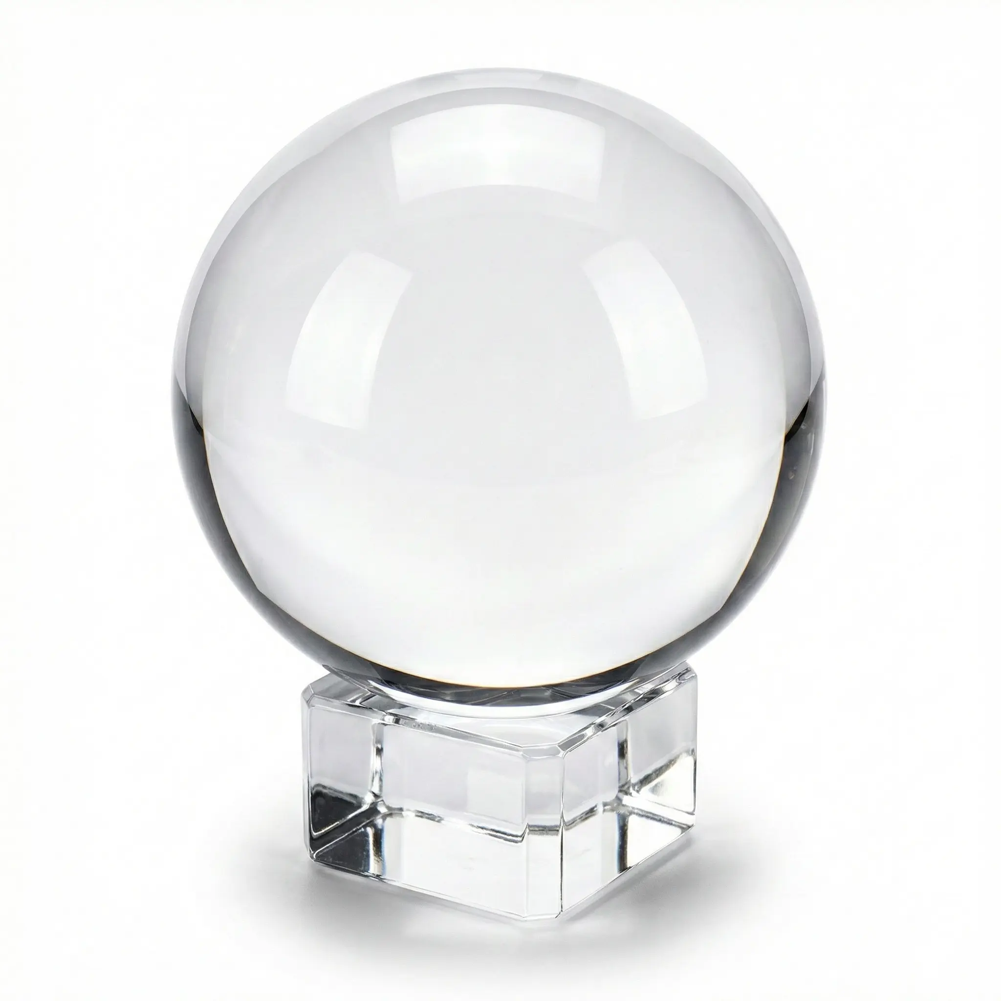 150mm Clear Crystal Ball — Large Display Deep Meditation Scrying Sphere