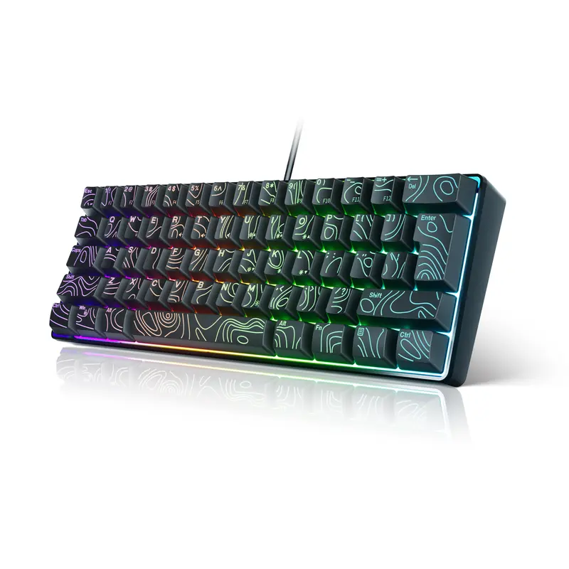 clix x matrix keyboard red and black - TikTok Shop