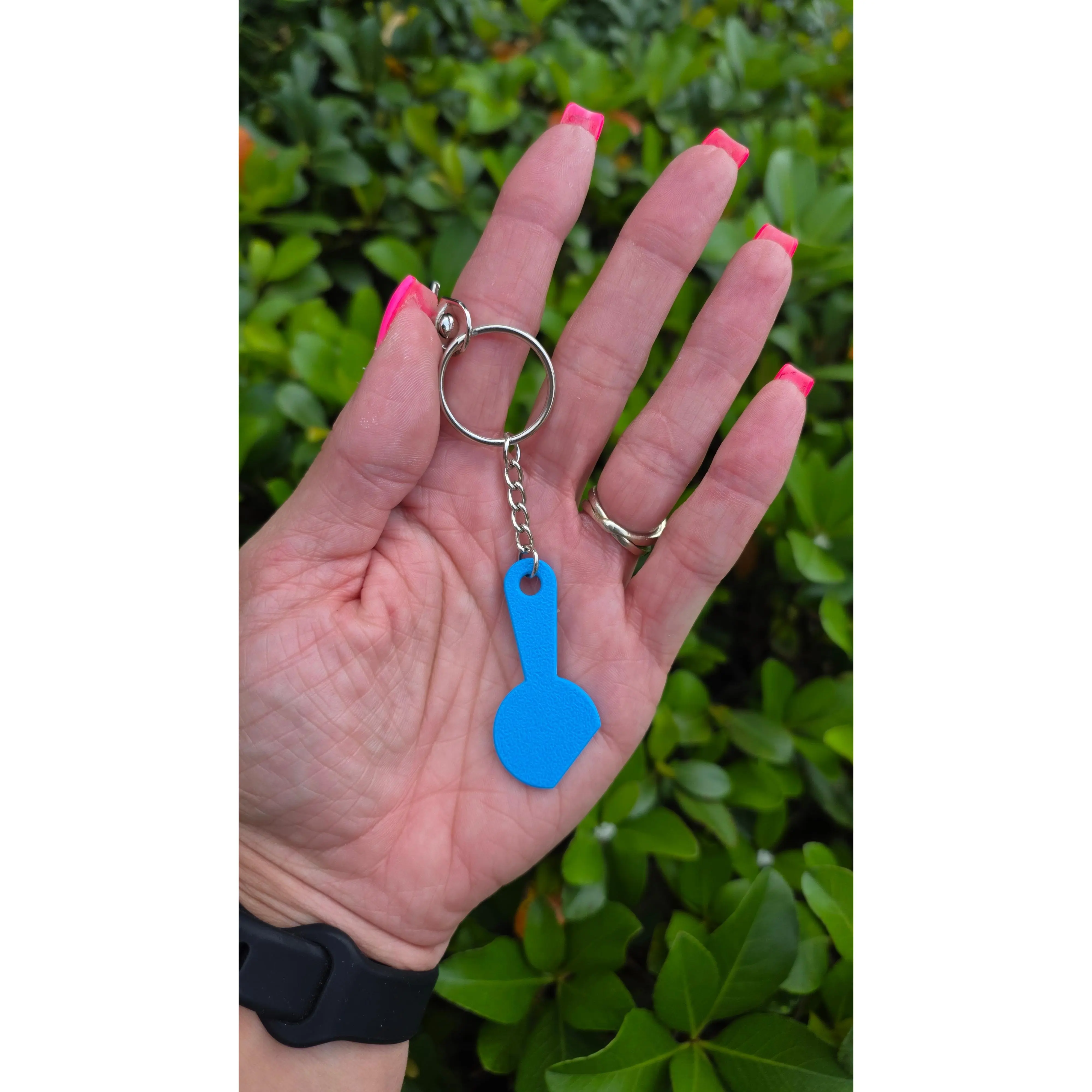 Aldi Quarter Keychain