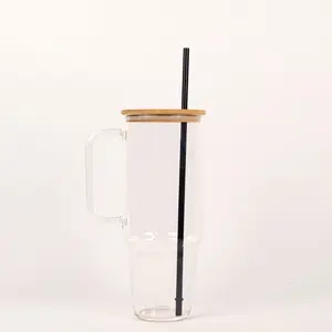 Black or White Plastic Straw for 40oz and 32oz Tumblers