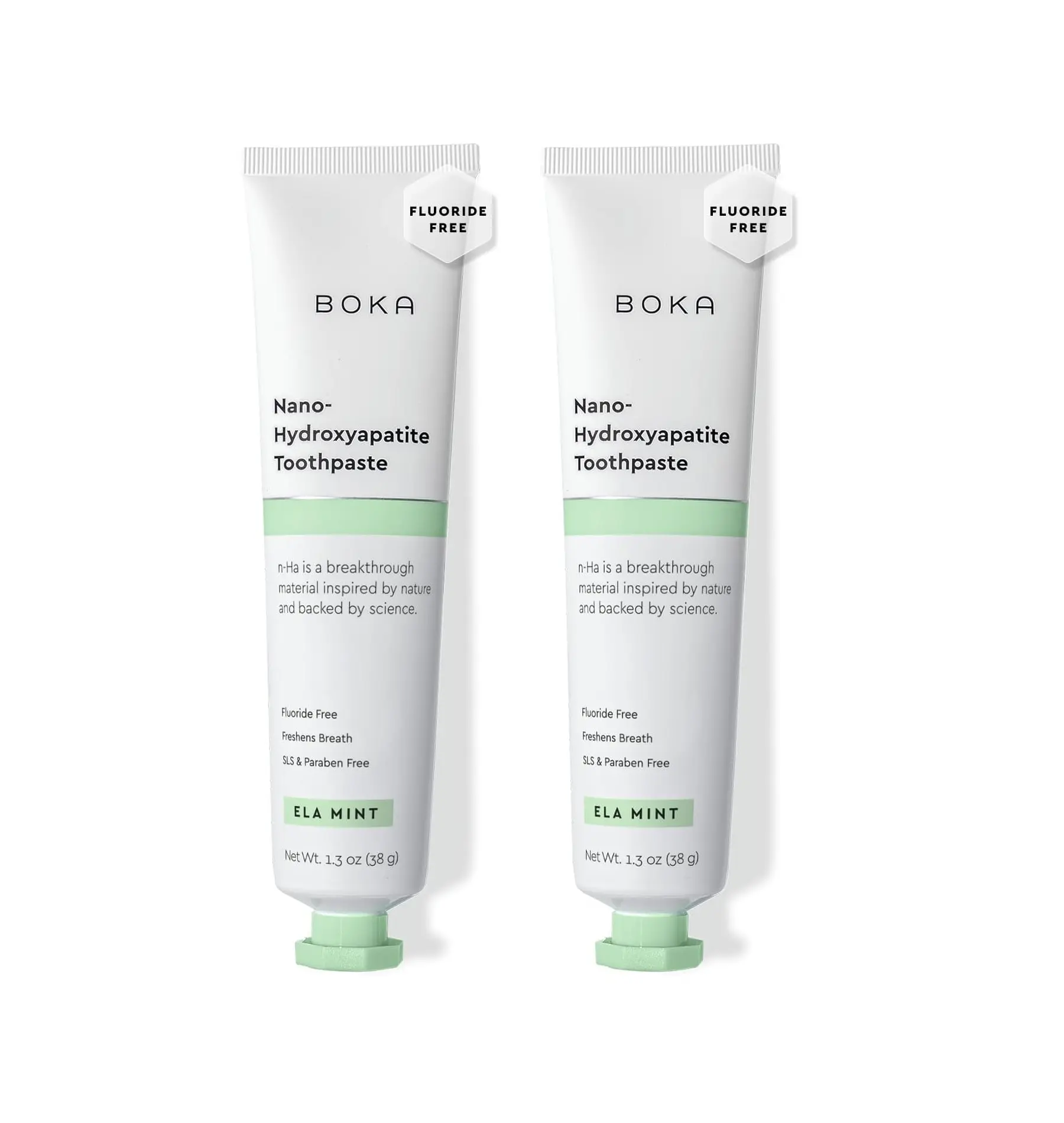 Boka Toothpaste - Fluoride Free Toothpaste, Nano Hydroxyapatite Toothpaste