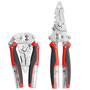 18-in-1 Foldable Multi-Use Wire Stripper Pliers, Detachable Design with Voltage Detection, Flat and Phillips Screwdrivers, Extended Handle for Easy Wire Cutting, Stripping, and Pulling – Ideal for Home DIY, Maintenance and Professional Tasks