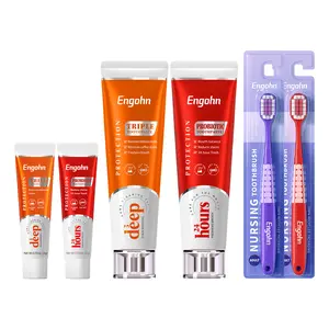 Whitening Toothpaste – 7-Day Fast Stain & Yellowing Removal Effectively removes coffee and tea stains Provides 24-hour long-lasting fresh breath Enriched with probiotics for all-around oral care Family-size packaging white teeth at home