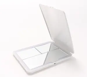 Sunter Folding Travel Mirror w/ Magnification Panels & Light