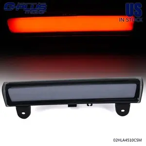 Smoked Lens LED Strip 3rd Taild Brake Light Fit For 00-06 GMC Yukon XL 1500 2500 Third Brake Light G-PLUS
