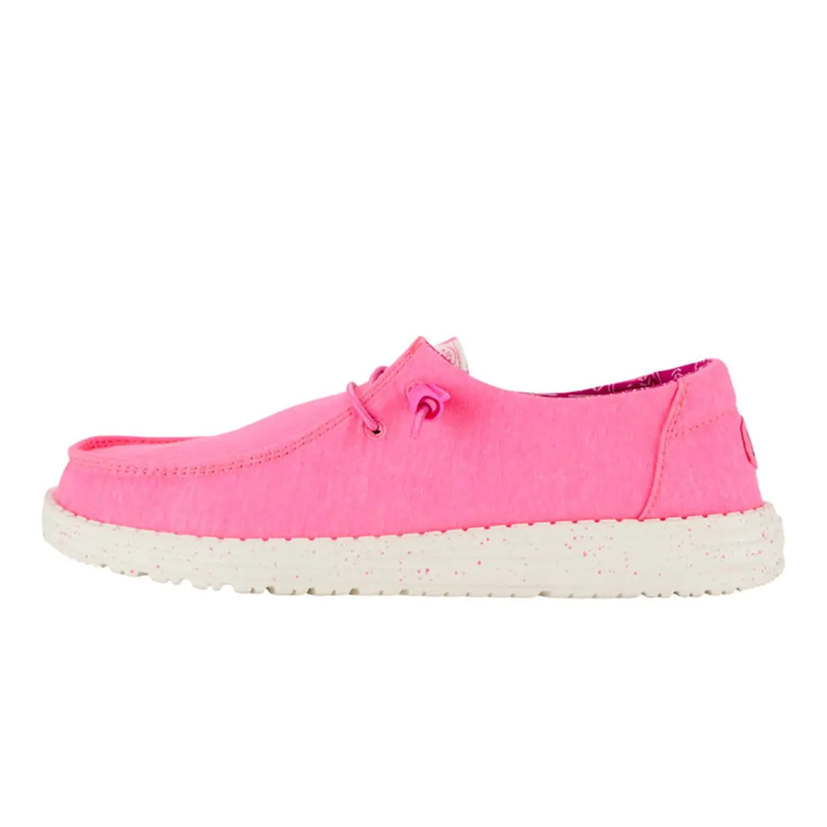 HEYDUDE Wendy Stretch Canvas New – Womens Comfortable Slip on Shoes Spring