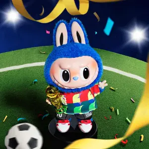 (Cat1014) POP MART THE MONSTERS x FIFA SERIES-Catch the Win Vinyl Plush Doll