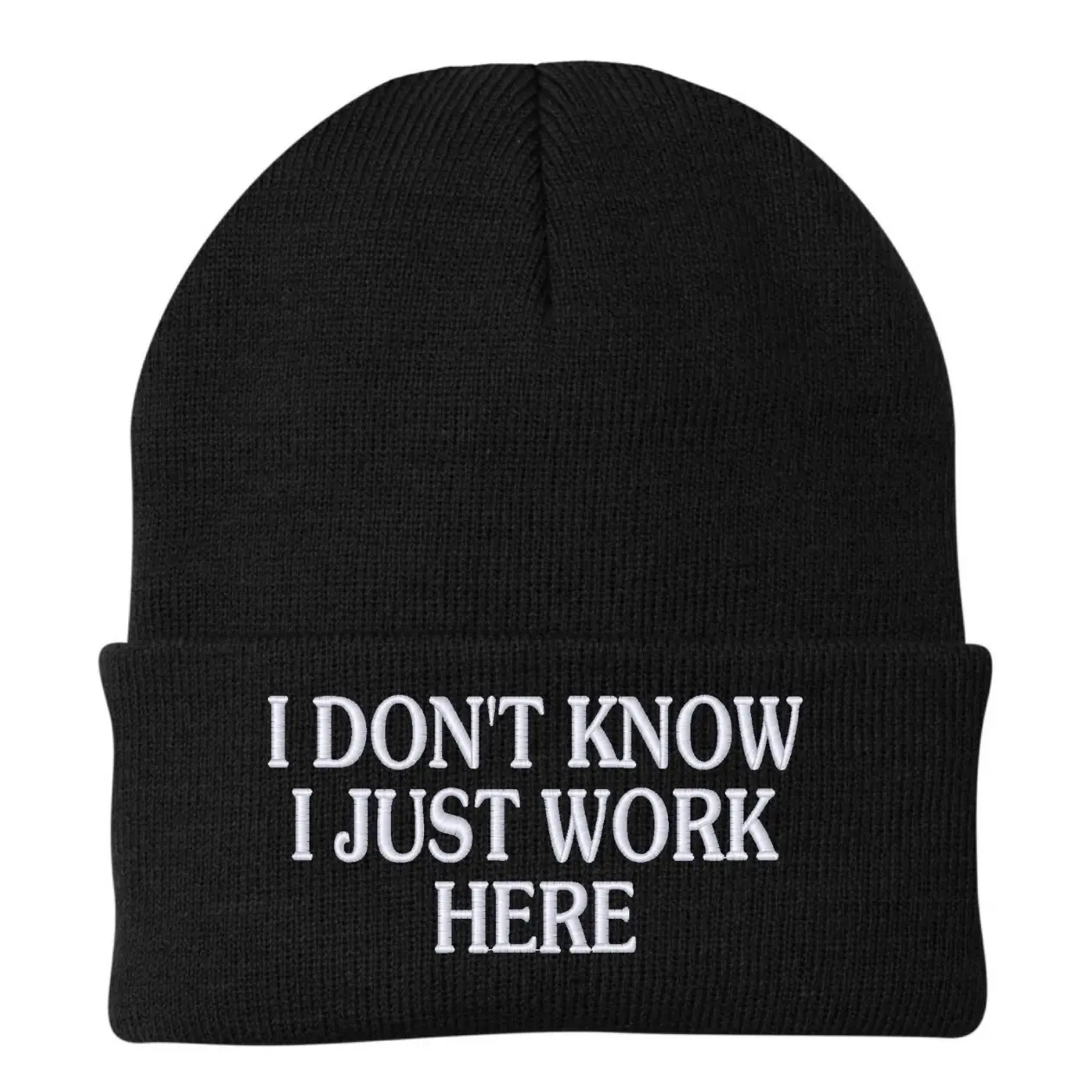I don’t know I just work here beanie I don’t know I just work here beanie