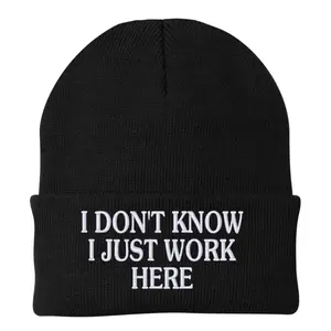 I don’t know I just work here beanie
