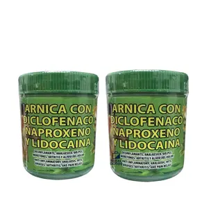 2 Pack Healthcare Topical Supplement Cream - Infused with Arnica, Diclofenac, Naproxen, and Lidocaine for Body Care & Massage