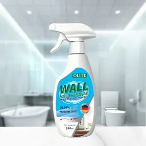 OLITE Wall Mold Remover - Highly Effective 240ml Spray for Fast Mold Removal & Prevention of Regrowth - Special Formula for Household Use