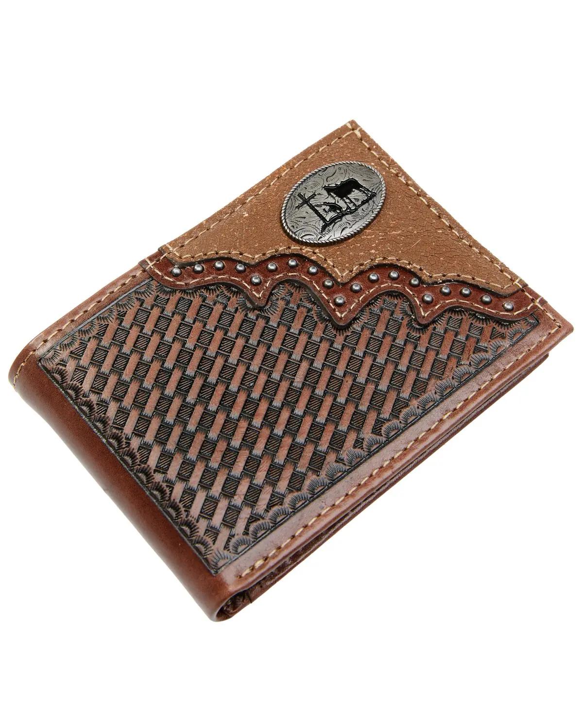 Cody James Men's Men'S Praying Cowboy Bifold Wallet - Bb2100771w2