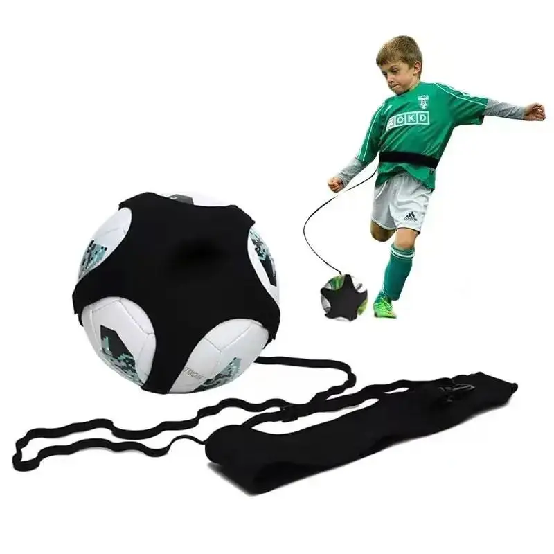Football Soccer Trainer Belt, Soccer Kickball Training Aid, Soccer Practice Equipment for Kids, Boys and Adults [without Football] Sport