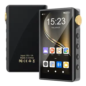 96gb HiFi Lossless Music Player, Bluetooth-compatible WiFi, Dsd High Resolution, Portable Digital Audio Player, Expandable 1tb, Includes Accessories, Screen, Android