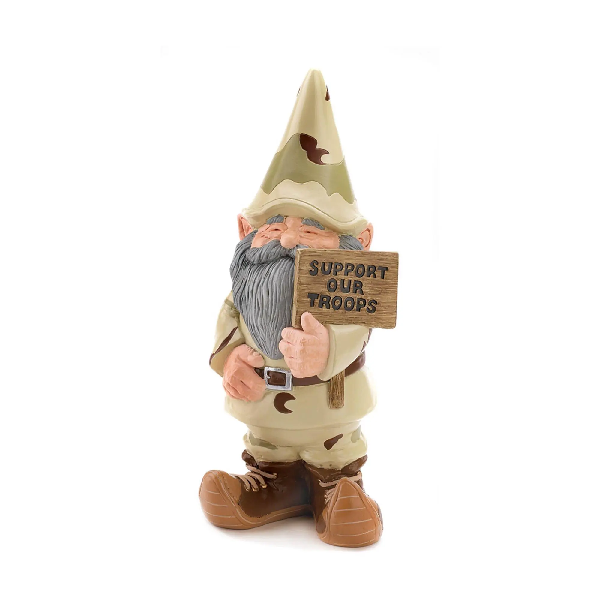 Zingz & Thingz Support Our Troops Gnome GardenStatue Zingz & Thingz Support Our Troops Gnome GardenStatue