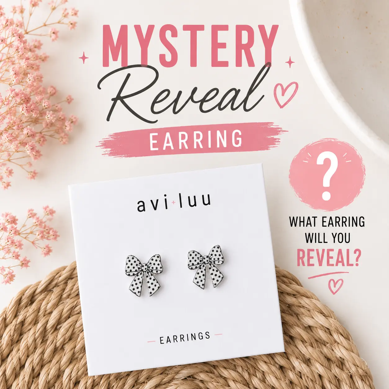 Box Reveal Stud Earrings