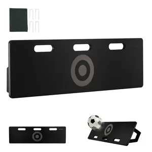 VEVOR Soccer Rebounder Board,  , 40"X12" Portable Soccer Wall with 2 Angles Rebound, Foldable HDPE Kickback Rebound Board, Soccer Training Equipment for Kids and Adults, Passing & Shooting Practice