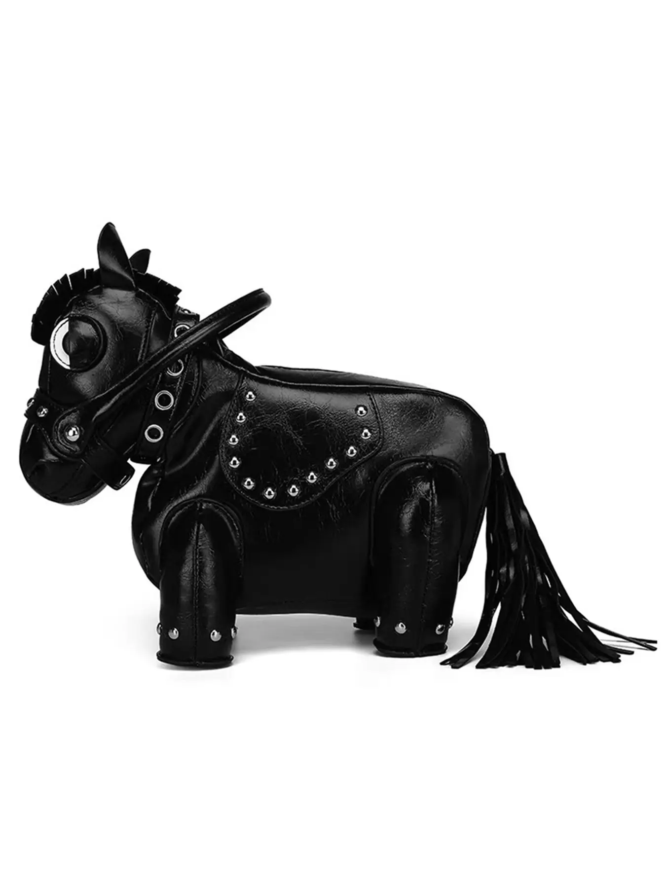 Women's Horse Shaped Shoulder Bag, Cute Crossbody Handbag, Fashion Designer Design, Novelty Accessory for Women, Fashion Bags