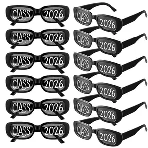 Class of 2026 Graduation Glasses Fun Grad Party Sunglasses for 2026 Graduation Party Favors, Party Supplies, Photo Props, Gifts Bulk