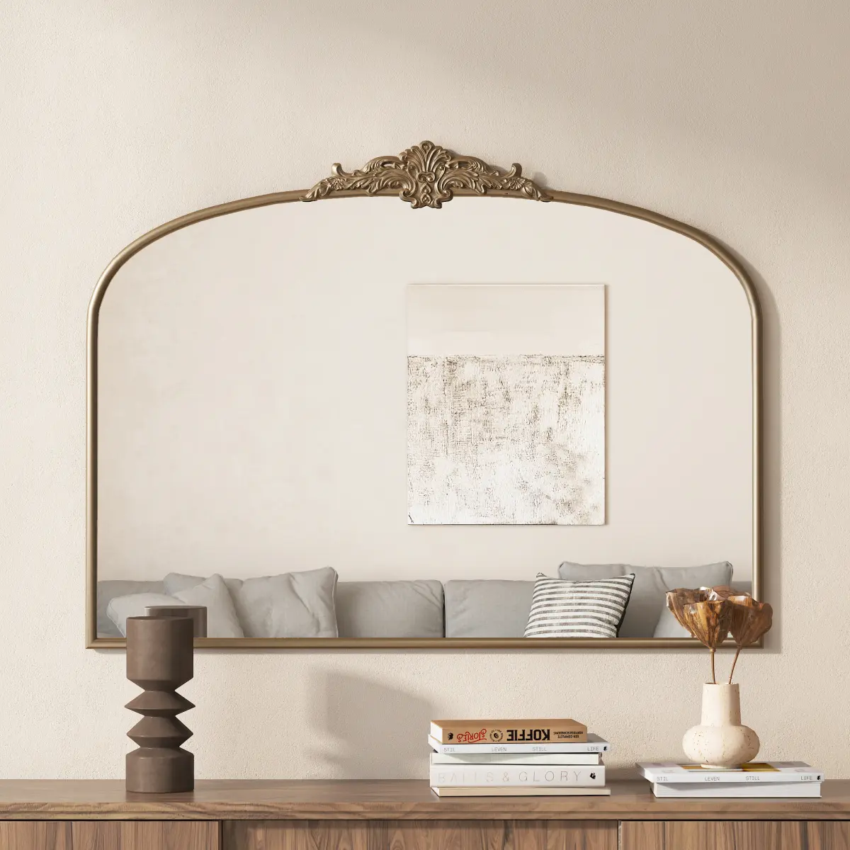 Antique Gold + Glass+Metal + Antique + Art Deco + 