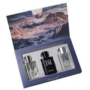 Men’s Classic Perfume Gift Set | Fragrance CollectionBergamot, Leather & Musk Scent | Fresh Floral Aroma with Long‑Lasting Scent|Carefully curated fragrances ideal for outdoor parties or personal downtime. Perfect gift choice.