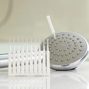 10pc Mini Shower Cleaning Brush Shower Head Anti-clogging Nylon Brush Computer Keyboard Cleaner Phone Hole Dust Cleaning Tool Household Cleaning Tool Bathroom Cleaning Tool