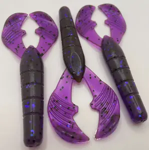 4" Craws- Nicknaks Custom Baits
