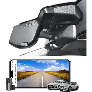 Front 4K & Rear 1080p Dash Cam for BMW Select 5 Series Gen8 G60 G61 G68 2024 2025 2026 M5 G90 G99, OEM Style, 2160P UHD Video, WiFi & APP, 128GB Card