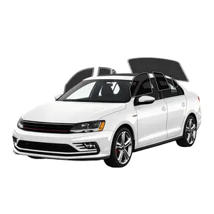 Precut Window Tint Film For Volkswagen Jetta Sedan 2011-2018 Window 2Ply Anti-Shatter, UV Block, Privacy Protection, Easy Install, No Trimming Needed,Heat & Glare Reduction