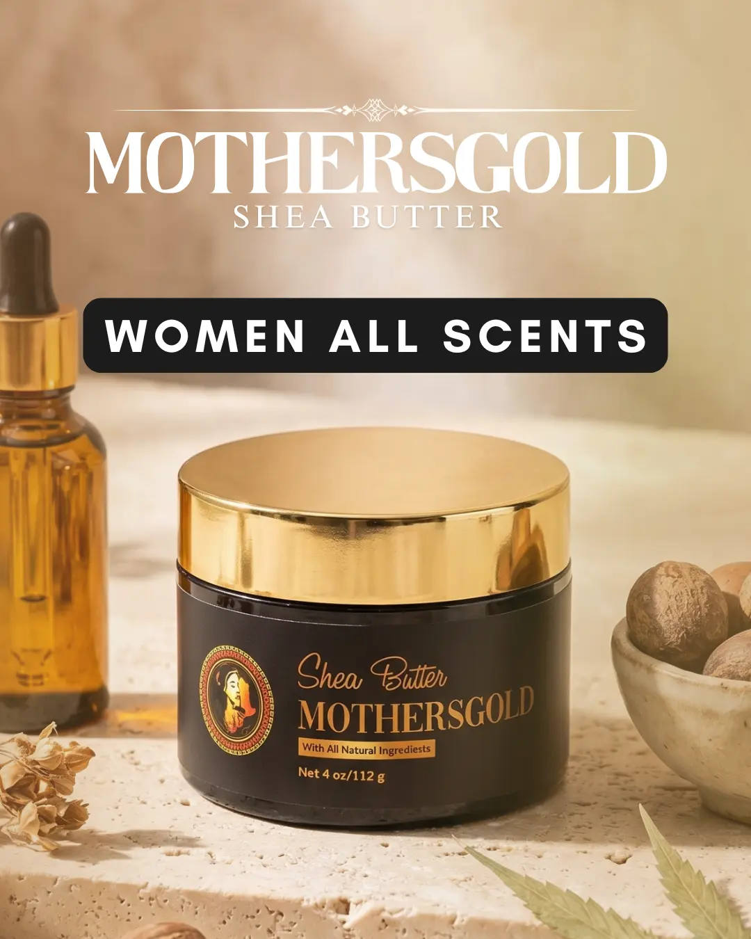MothersGold Shea Butter (Women All Scents)
