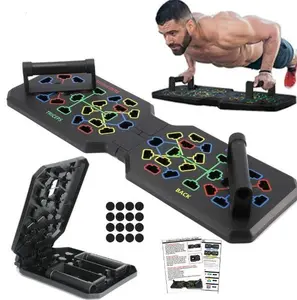 12-in-1 Color-Coded Push-Up Board – Portable Home Workout System