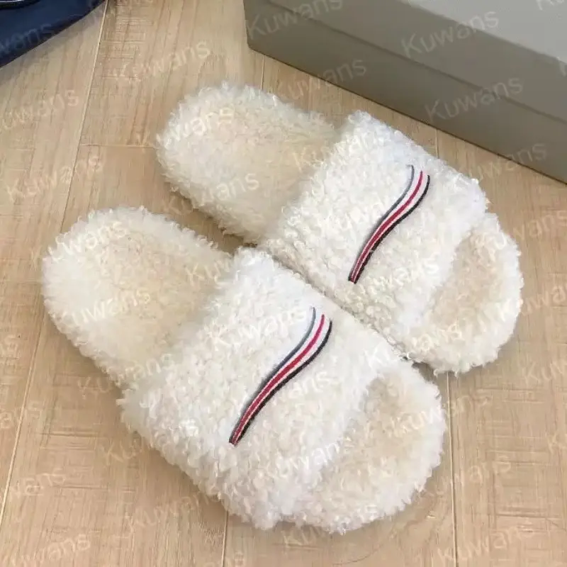 Women's Cloud-Like Memory Foam Flat Slippers - Fuzzy House Shoes, Soft Plush, Slip-On House Slipper for Home, Travel