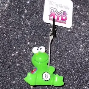 Lucky BINGO frog ticket holder